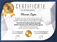 Turkish Society Of Oral Implantology XXXII nd International Scientific Congress